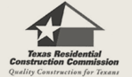 Texas Residential Construction Commission Logo